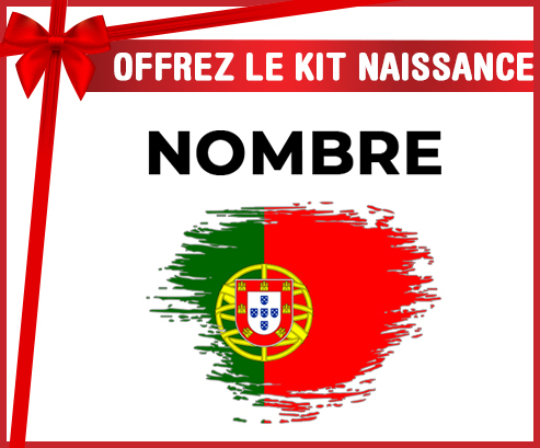 Kit para el nacimiento : El efecto pincel marca Portugal con nombre