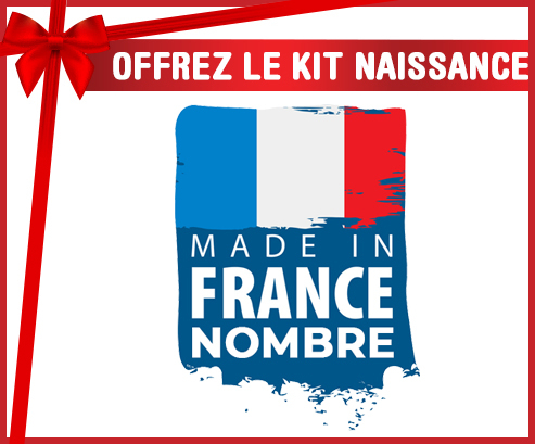 Kit para el nacimiento : Made in France con nombre