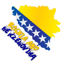 Mapa de Bosnia y Herzegovina, ideal para decorar la habitación de tu bebé. Descubre más en chupete-bebe.com.