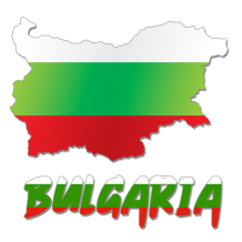 Mapa de Bulgaria, un diseño ideal para productos de bebé, agregando un toque divertido y educativo en chupetes y más.