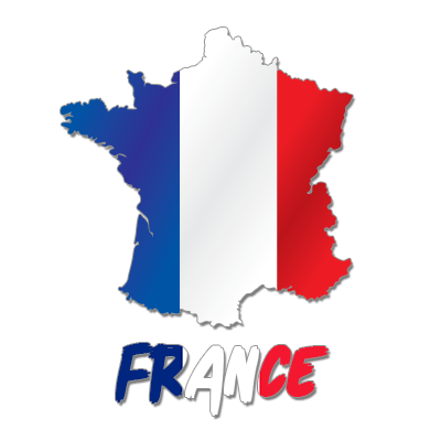 Mapa de Francia para decorar el espacio del bebé, ideal para inspirar su curiosidad desde pequeños. Disponibles en chupete-bebe.