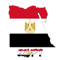 Mapa de Egipto para decorar artículos de bebé, ideal para chupetes y bodis. Disponibles en chupete-bebe.com.