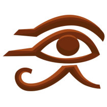 Ojo egipcio Horus: símbolo de protección para accesorios de bebé. Ideal para chupetes y artículos infantiles en chupete-bebe.com