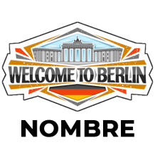 Chupete \"Welcome to Berlin\", ideal para que tu bebé se sienta cómodo y feliz. Perfecto para un estilo moderno y único.
