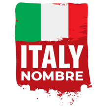 Bandera de Italia creación-1, un diseño original para bodis y accesorios de bebé. Dale un toque italiano a su guardarropa en chu