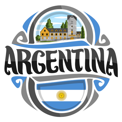 Logo Flag Argentina, ideal para personalizar productos para bebé en chupete-bebe.com. Perfecto para mostrar tu amor por Argentin