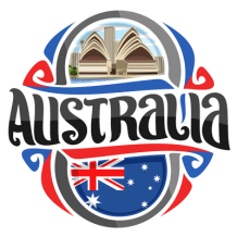 Chupete Flag Australia, diseño divertido y colorido para tu bebé. Ideal para momentos de calma y confort. Visítanos en chupete-b