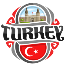 Chupete Flag Turkey, ideal para tu bebé. Diseño atractivo y funcional. Descúbrelo en chupete-bebe.com.