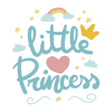 My little princess arte-6, un encantador diseño ideal para los productos de tu bebé. Descúbrelo en chupete-bebe.com.