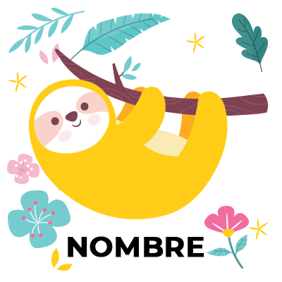 Estilo árbol perezoso 2, un adorable diseño ideal para complementar los accesorios de tu bebé. Descúbrelo en chupete-bebe.com.