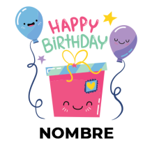 Feliz cumpleaños estilo 4, ideal para celebrar con productos adorables para tu bebé. Disponible en chupete-bebe.com.