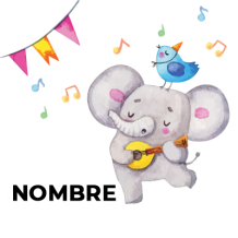 Fiesta de elefantes: alegres chupetes y accesorios para bebés cargados de diversión y color. Disponible en chupete-bebe.com.