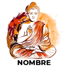 Chupete Budismo meditación zen creación-2, perfecto para momentos de calma y tranquilidad en tu bebé.