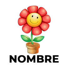 Juguete Flor, ideal para el desarrollo sensorial de tu bebé. Su sonrisa alegrará cualquier momento de juego.