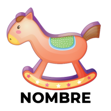 Juguete Caballo mecedor de madera, ideal para el desarrollo y diversión de tu bebé. Perfecto para jugar y balancearse.