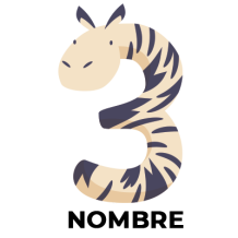 Celebración de cumpleaños de tres años con estilo, ideal para decorar el día especial de tu pequeño.