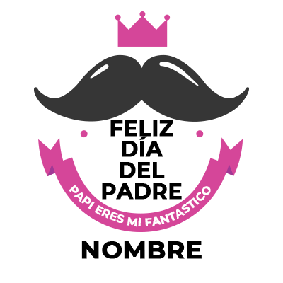 Chupete Feliz Día del Padre estilo 1 niña, ideal para celebrar a papá con amor y ternura. Perfecto para regalos únicos.