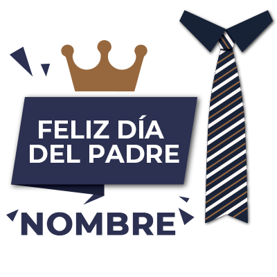Feliz Día del Padre estilo 2 niño, ideal para celebrar a papá con ternura. Disponible en chupete-bebe.com.
