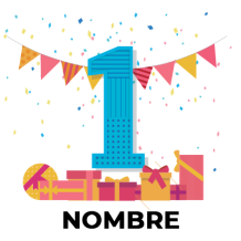 Decoración festiva para fiesta de cumpleaños de un año, ideal para celebrar momentos especiales con tu bebé.