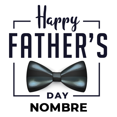 Un divertido chupete \"Happy Father\'s Day\" para celebrar a papá en su día especial. Ideal para bebés y el regalo perfecto.