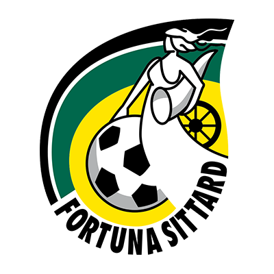 Logo de Fortuna Sittard, ideal para personalizar productos de bebé en chupete-bebe.com. Perfecto para pequeños aficionados al fú