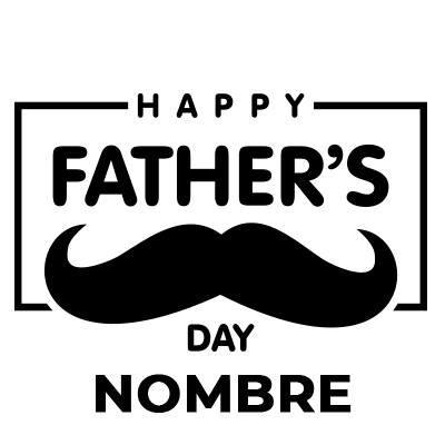 Chupete Happy Father\'s Day estilo 2, perfecto para hacer ese día especial. Ideal para los pequeños. Visítanos en chupete-bebe.c