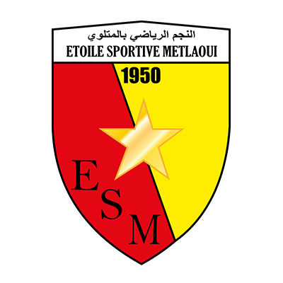 Logo de Étoile sportive de Métlaoui, ideal para los accesorios de bebé en chupete-bebe.com. Calidad y estilo para tu pequeño.