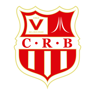 Logotipo Chabab Riadhi Belouizdad, ideal para personalizar artículos para bebé en chupete-bebe.com.