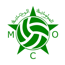 Mouloudia Club d\'Oujda: diseño divertido para chupetes y accesorios de bebé, ideales para los pequeños aficionados.