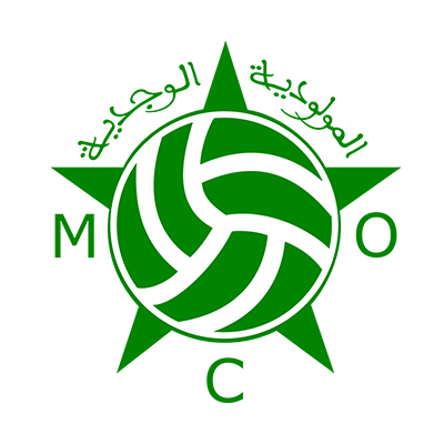 Mouloudia Club d\'Oujda: diseño divertido para chupetes y accesorios de bebé, ideales para los pequeños aficionados.
