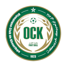 Chupete Olympique Club de Khouribga para bebés, ideal para los pequeños fanáticos del fútbol. Disponible en chupete-bebe.com.