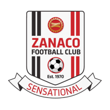 Logo de Zanaco Football Club, ideal para personalizar chupetes y accesorios para bebés. Escríbenos en chupete-bebe.com.