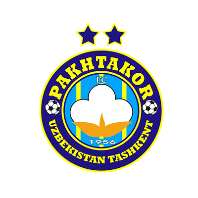 Logo del club Pakhtakor Tashkent, ideal para personalizar chupetes y accesorios de bebé. Visita chupete-bebe.com.