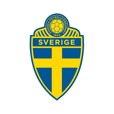Bodi para bebé con el escudo del equipo nacional de fútbol de Suecia. Ideal para los pequeños aficionados.