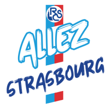 Chupete Racing Club de Strasbourg, ideal para que tu bebé muestre su pasión por el fútbol. Disponible en chupete-bebe.com.