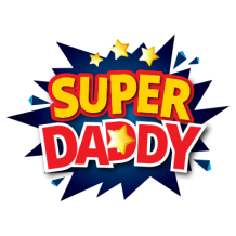 Chupete Super DADY, ideal para que tu bebé luzca adorable y cómodo. Perfecto para los pequeños aventureros.