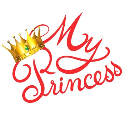 Logo de My Princess, perfecto para productos para bebés como chupetes y bodis. Ideal para mimar a tu pequeña.