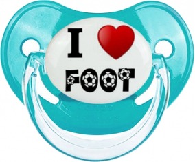 Chupete I love foot humor Chupete Fisiológico personnalisée