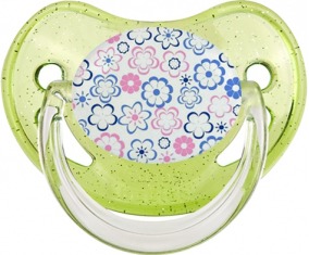 Flor azul: Lollipop Physiologique-chupete-bebe.com