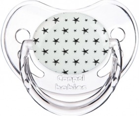 Pequeñas estrellas negras: Physiologique-chupete-bebe.com lollipop