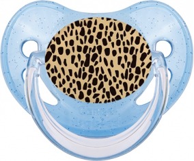 Leopardo naranja: Lollipop Physiologique-chupete-bebe.com