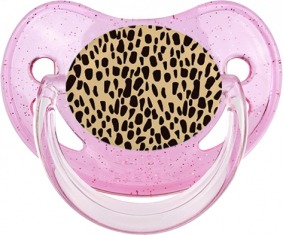 Leopardo naranja: Lollipop Physiologique-chupete-bebe.com