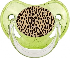 Leopardo naranja: Lollipop Physiologique-chupete-bebe.com