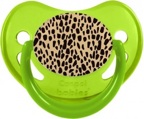 Leopardo naranja: Lollipop Physiologique-chupete-bebe.com