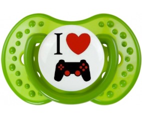 Chupete I love videojuego Chupete LOVI Dynamic personnalisée