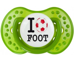 Chupete I love foot Chupete LOVI Dynamic personnalisée