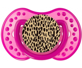 Leopardo naranja: piruleta lovi dynamic-chupete-bebe.com