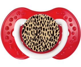 Leopardo naranja: piruleta lovi dynamic-chupete-bebe.com