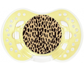 Leopardo naranja: piruleta lovi dynamic-chupete-bebe.com