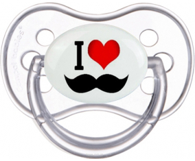 Me encanta el estilo bigote1: Lollipop Anatomique-chupete-bebe.com